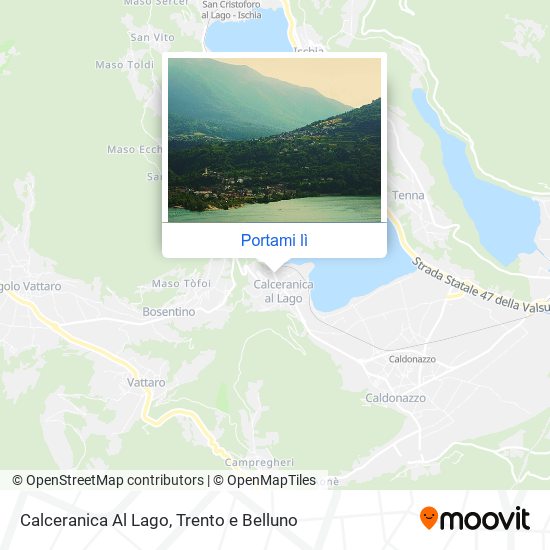 Mappa Calceranica Al Lago