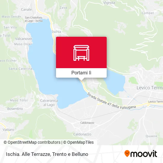 Mappa Ischia. Alle Terrazze