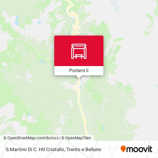 Mappa S.Martino Di C. Htl Cristallo