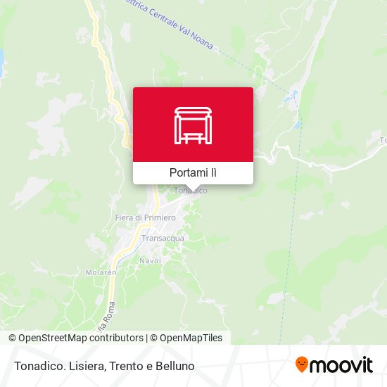 Mappa Tonadico. Lisiera