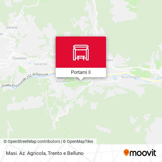 Mappa Masi. Az. Agricola