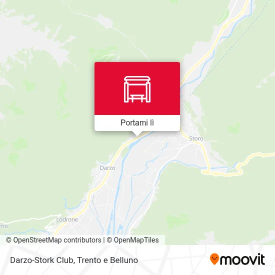 Mappa Darzo-Stork Club