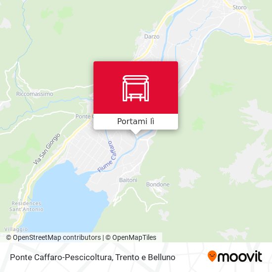 Mappa Ponte Caffaro-Pescicoltura