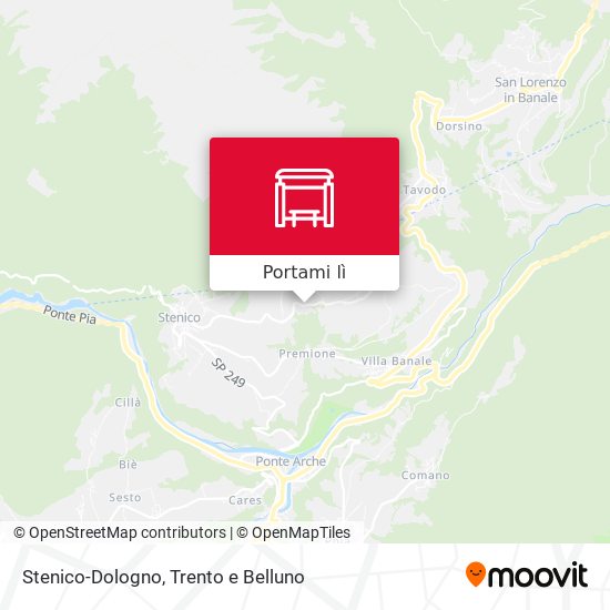 Mappa Stenico-Dologno
