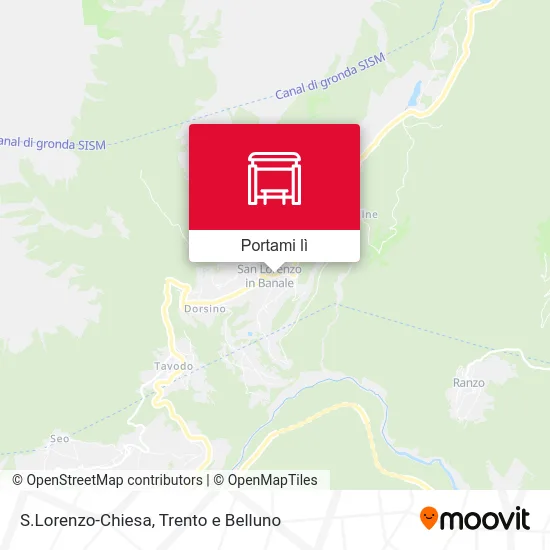 Mappa S.Lorenzo-Chiesa