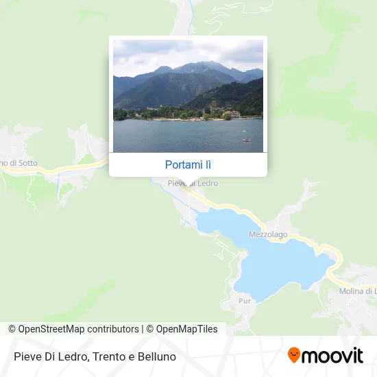 Mappa Pieve Di Ledro