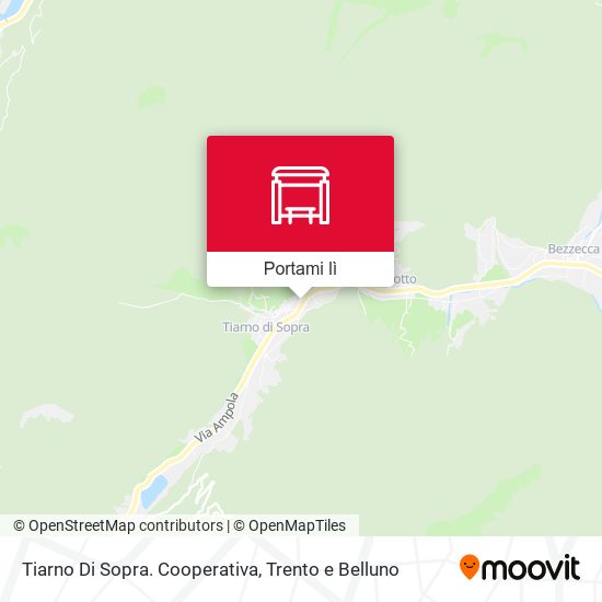 Mappa Tiarno Di Sopra. Cooperativa