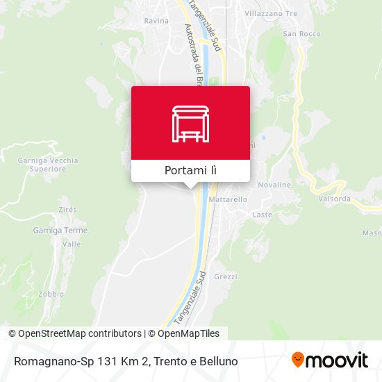 Mappa Romagnano-Sp 131 Km 2