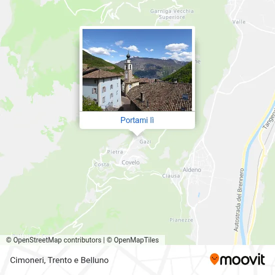 Mappa Cimoneri