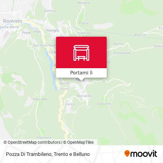 Mappa Pozza Di Trambileno