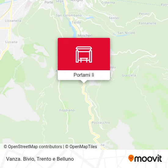 Mappa Vanza. Bivio