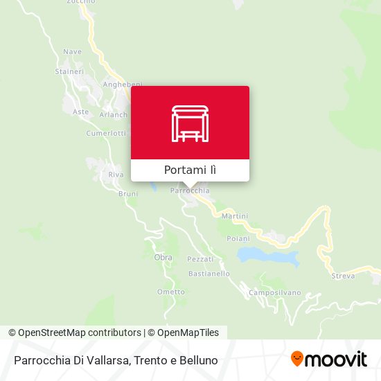 Mappa Parrocchia Di Vallarsa