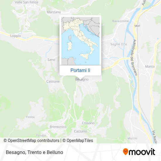 Mappa Besagno
