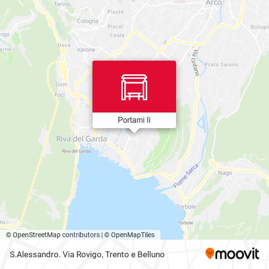 Mappa S.Alessandro. Via Rovigo