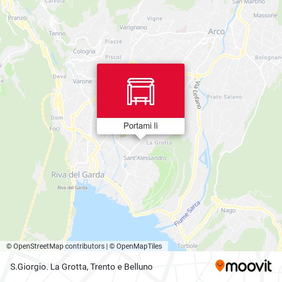 Mappa S.Giorgio. La Grotta