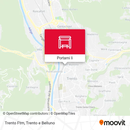 Mappa Trento Ftm