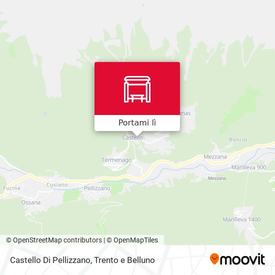 Mappa Castello Di Pellizzano