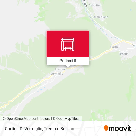 Mappa Cortina Di Vermiglio