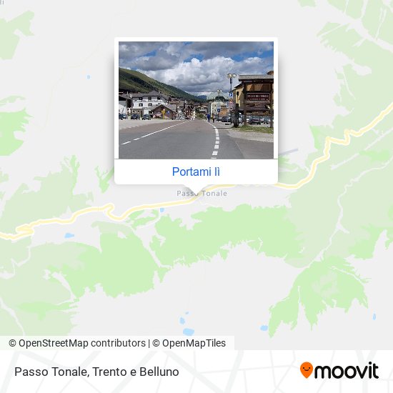 Mappa Passo Tonale