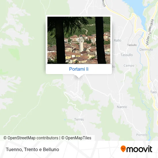 Mappa Tuenno