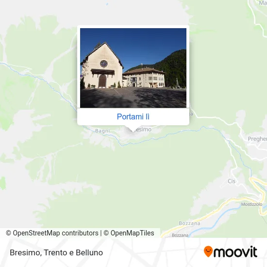 Mappa Bresimo