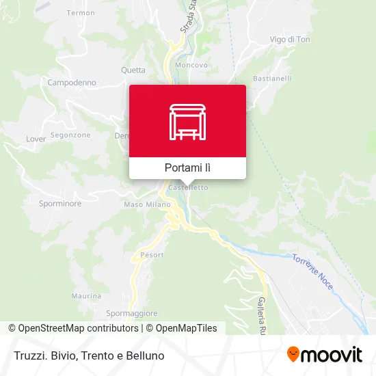 Mappa Truzzi. Bivio