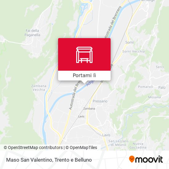Mappa Maso San Valentino
