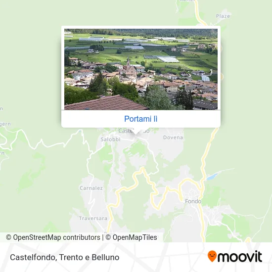 Mappa Castelfondo