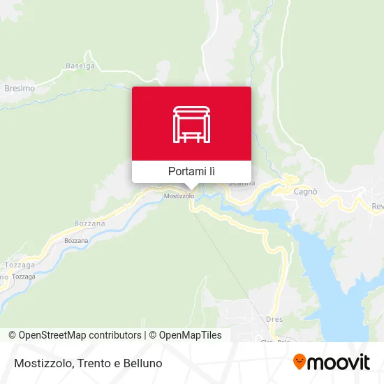Mappa Mostizzolo