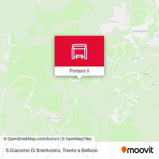 Mappa S.Giacomo Di Brentonico
