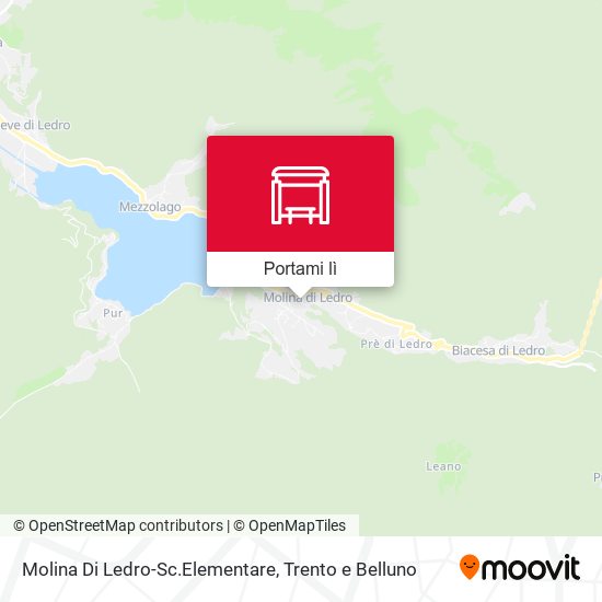 Mappa Molina Di Ledro-Sc.Elementare