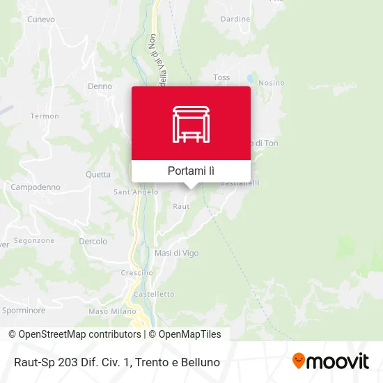 Mappa Raut-Sp 203 Dif. Civ. 1