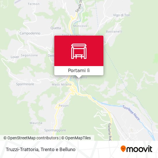 Mappa Truzzi-Trattoria