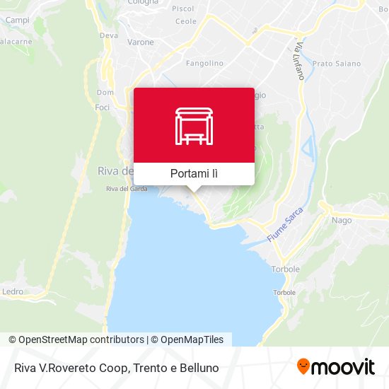 Mappa Riva V.Rovereto Coop