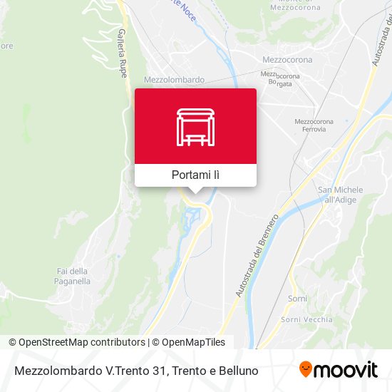 Mappa Mezzolombardo V.Trento 31