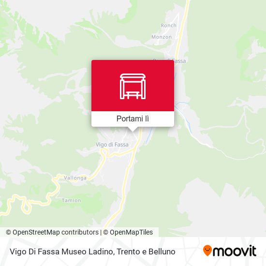Mappa Vigo Di Fassa Museo Ladino