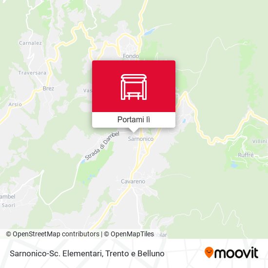 Mappa Sarnonico-Sc. Elementari