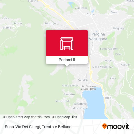 Mappa Susa' Via Dei Ciliegi