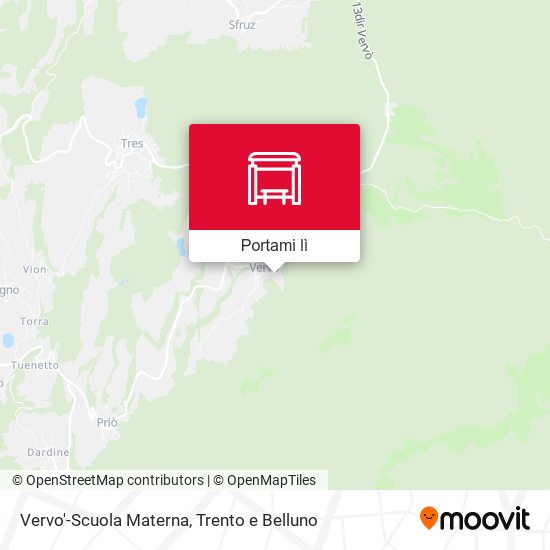Mappa Vervo'-Scuola Materna