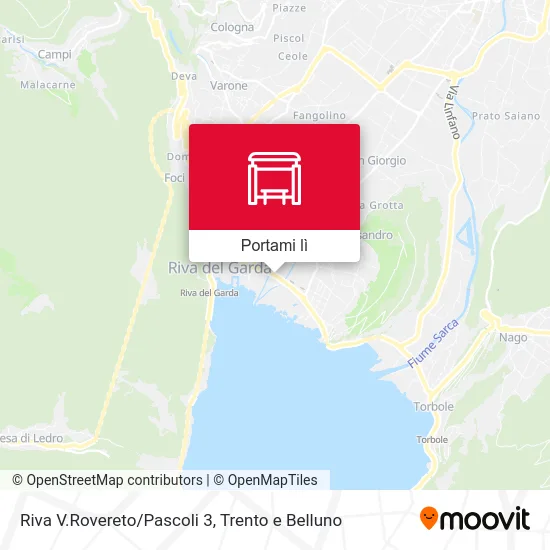 Mappa Riva V.Rovereto/Pascoli 3