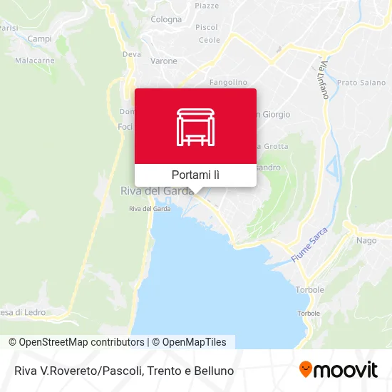Mappa Riva V.Rovereto/Pascoli