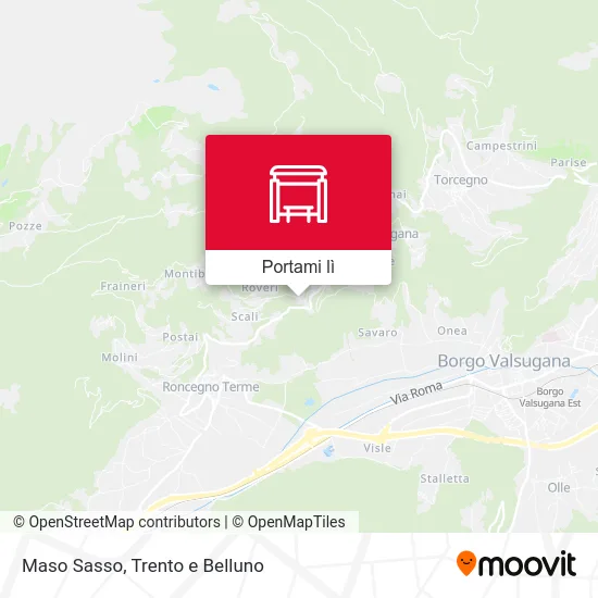 Mappa Maso Sasso