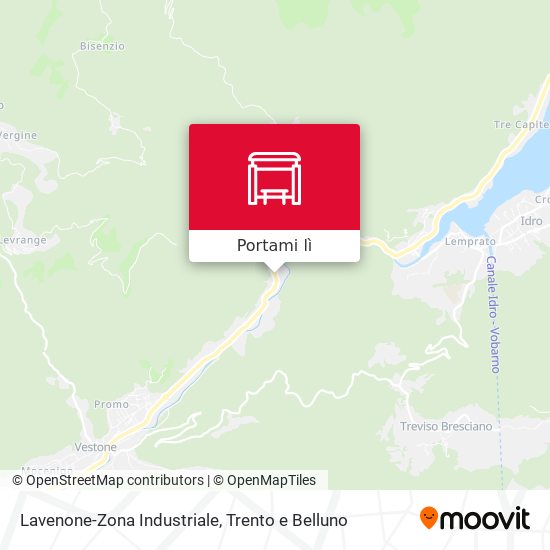 Mappa Lavenone-Zona Industriale