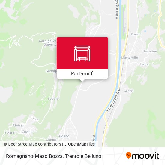 Mappa Romagnano-Maso Bozza