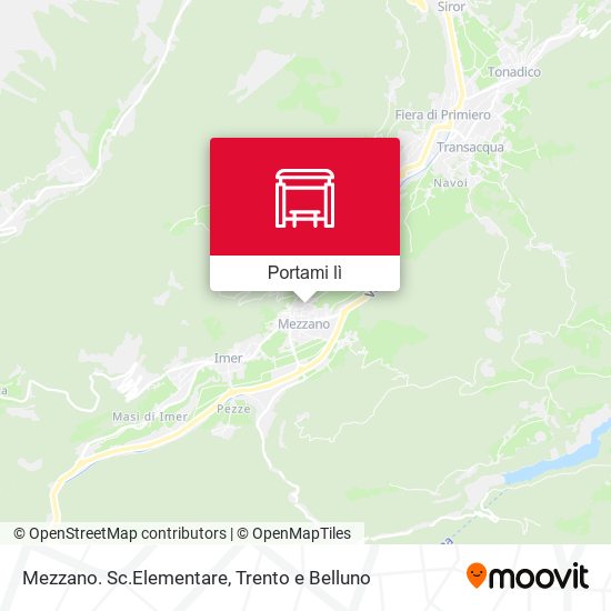 Mappa Mezzano. Sc.Elementare