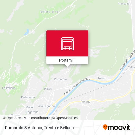 Mappa Pomarolo S.Antonio