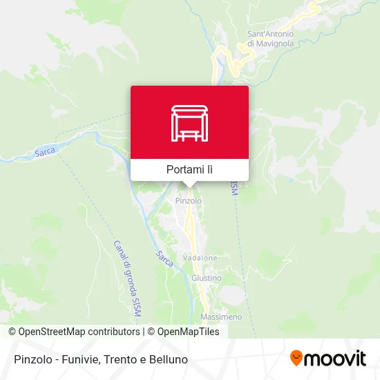 Mappa Pinzolo - Funivie