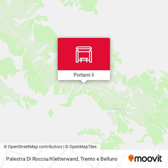 Mappa Palestra Di Roccia/Kletterwand