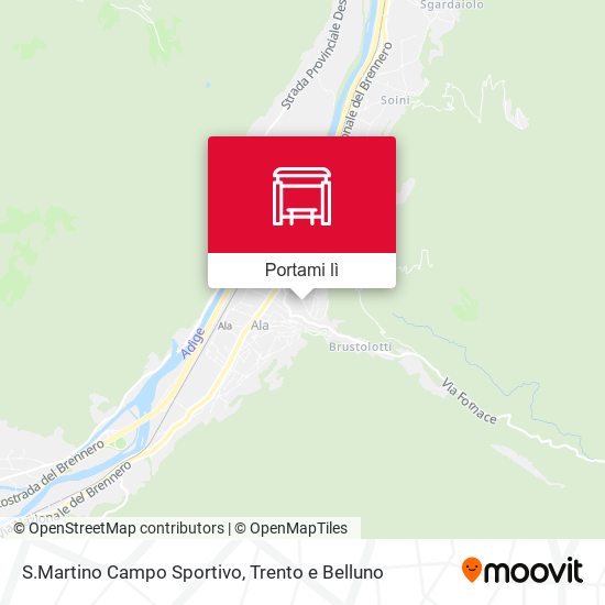 Mappa S.Martino Campo Sportivo