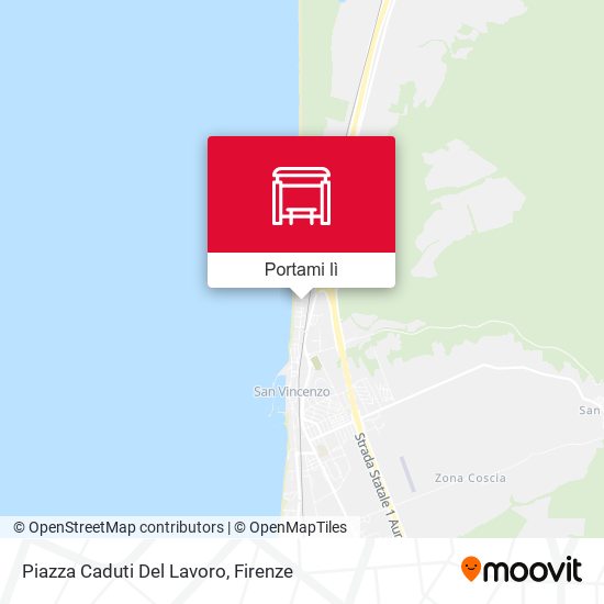 Mappa Piazza Caduti Del Lavoro